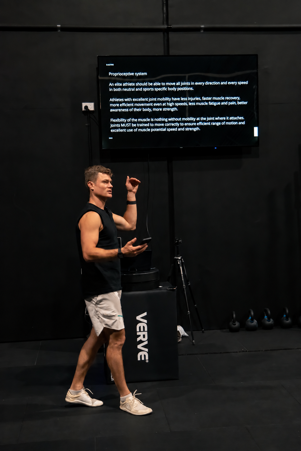 Serge Brazhnikov teaching movement and performance coaching on the Gold Coast